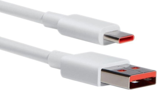 Xiaomi USB 2.0 Kabel USB Typ-C männlich - USB-A 120W Power Delivery Weiß 1m BHR6032GL Großhandel