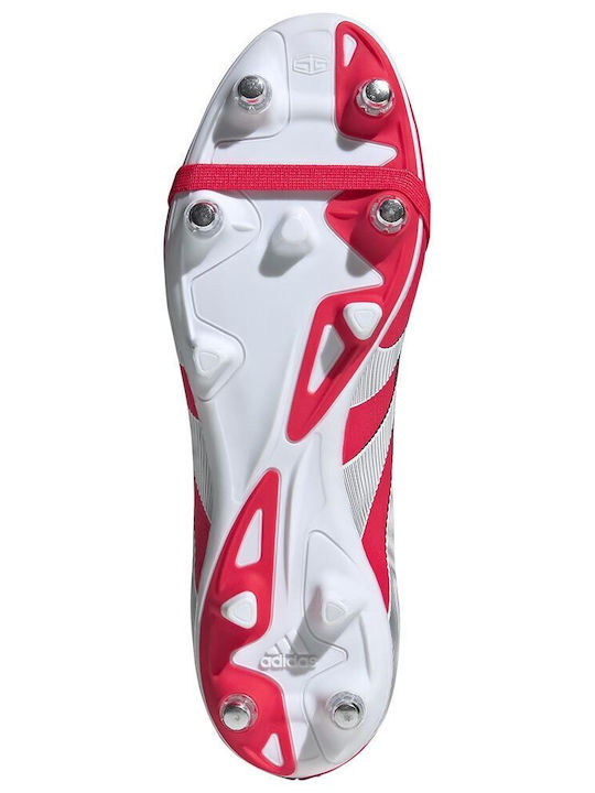 adidas Predator League Football Shoes with Cleats Red