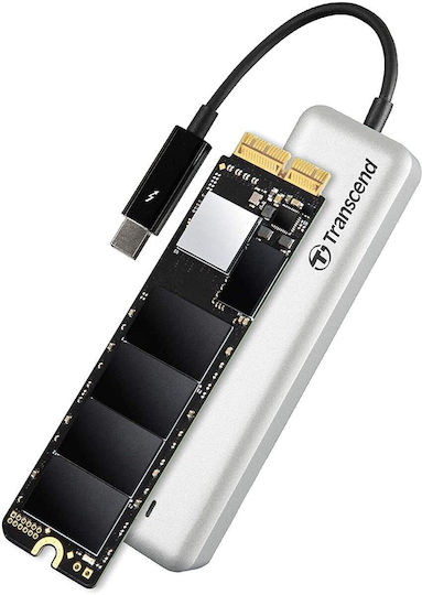 Transcend JetDrive 855 Thunderbolt 3 Externe SSD 960GB 2.5" Weiß