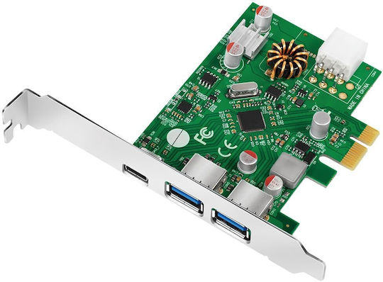 LogiLink PCIe Controller with USB 3.0 / USB 3.2 / RAID Port