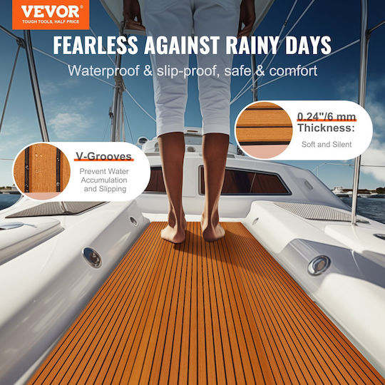 Vevor Plastic Floor 6mm in Roll with Width 3m (price per sq.m)