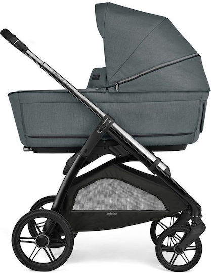 Inglesina Aptica Quattro Adjustable 3 in 1 Baby Stroller Suitable for Newborn Emerald Green 10.4kg