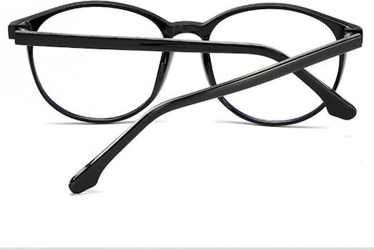 Techsuit Techsuit Women's Blue Light Blocking Glasses In Black Colour