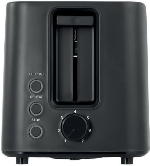 Life Crunchy Toaster 2 Slots 750W Black