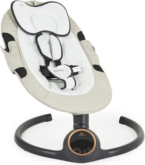 Cangaroo Elektrisch Baby Relax Schaukel Prestige mit Musik Light Grey