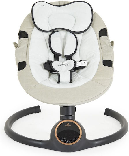 Cangaroo Elektrisch Baby Relax Schaukel Prestige mit Musik Light Grey