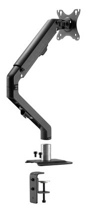 Powertech Halterung Auf dem Schreibtisch Monitor bis 27" mit Arm (PT-1365)