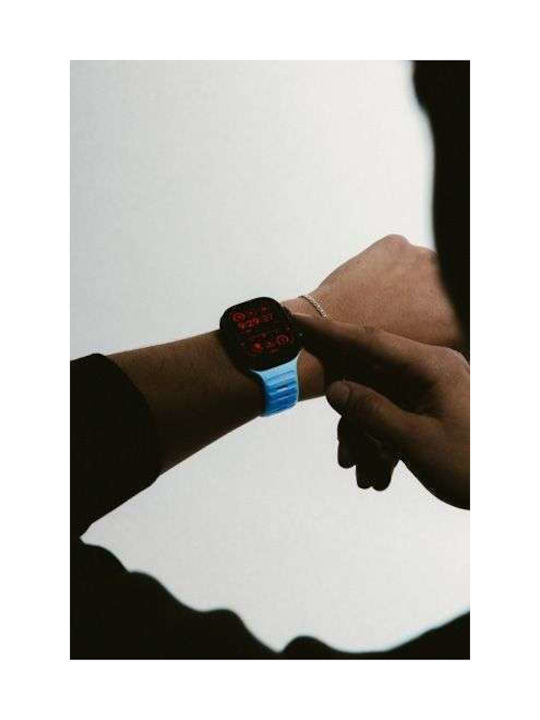 Nomad Каишка Силикон Син (Apple Watch 38/40/41/42mm)