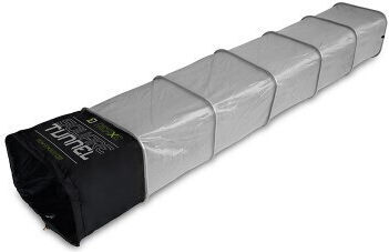 Delphin Reaxe Squaretunnel 300 Cm 50 X 40 Cm Gray Color Soft Mesh