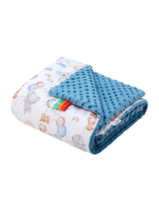 Jukki Blanket Nursery Swaddling Blankets Cotton Multicolour 75x100cm