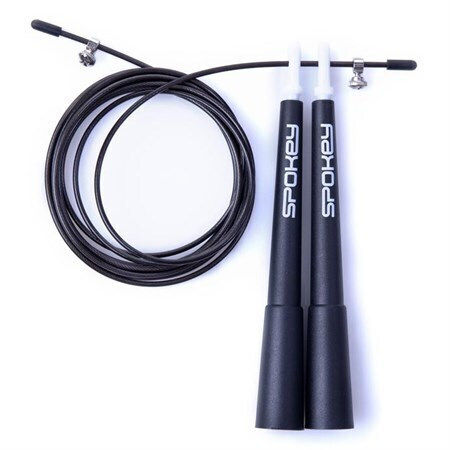 Spokey Adjustable Jump Rope Black Crossfit II 3m