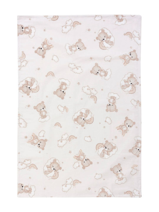 Jukki Baby Burp Cloth 75x50cm.