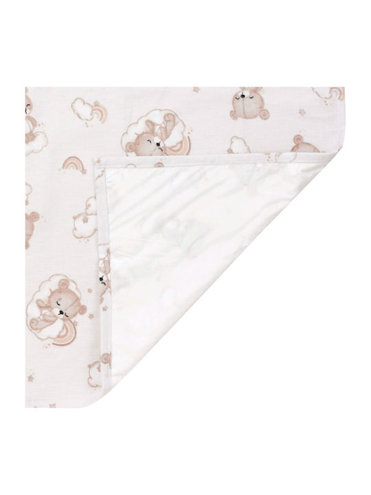 Jukki Baby Burp Cloth 75x50cm.