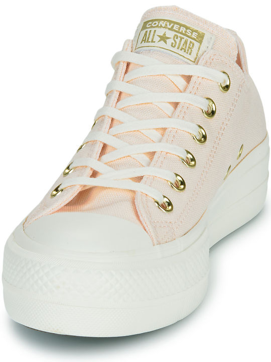 Lift Platform Γυναικεία Sneakers Χρυσά