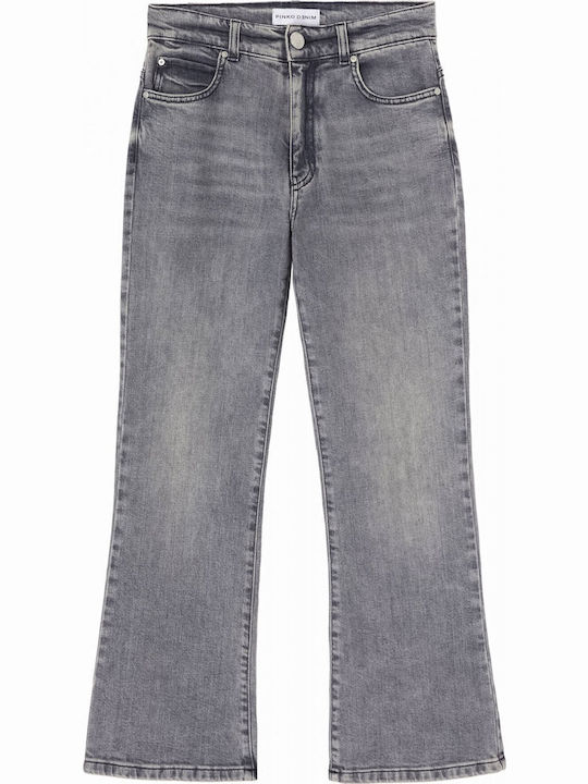 Britney Γυναικείο Jean Παντελόνι σε Bootcut Εφαρμογή Γκρι