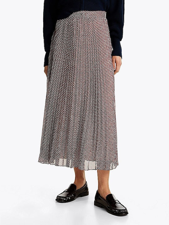 Tommy Hilfiger Pleated Maxi Skirt