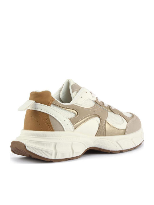 Γυναικεία Sneakers Μπεζ