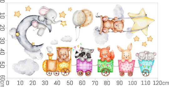 Decowalls Детска стикерна за стена Стена 60x120бр
