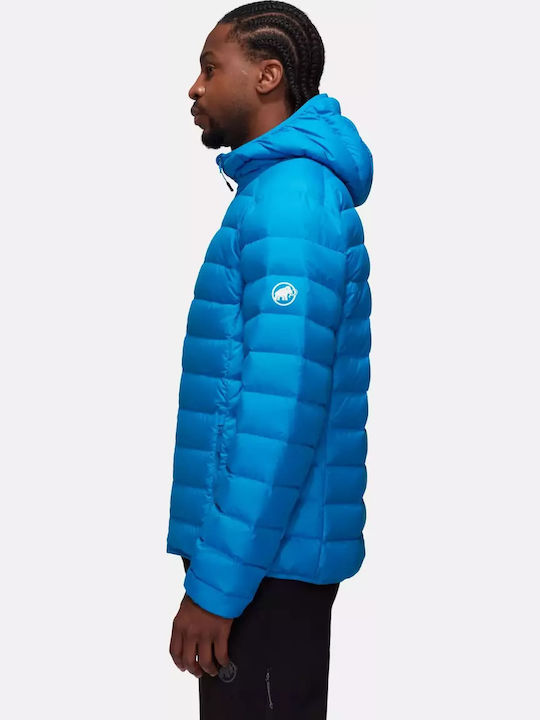 Jacke Puffer Wasserdicht und Winddicht Glacier Blue