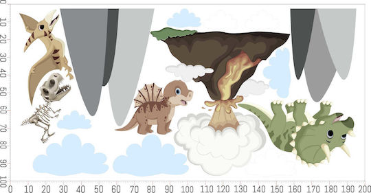 Decowalls Kids Wall Sticker 100x200cm