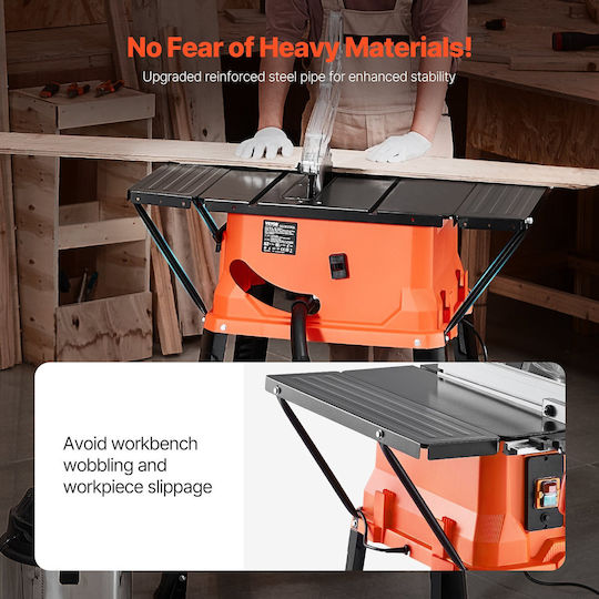 Vevor Battery Powered Bench Saw 1800W & Cutting Disc Diameter 254mm MGTJGDZJ10YCA9SCGV2