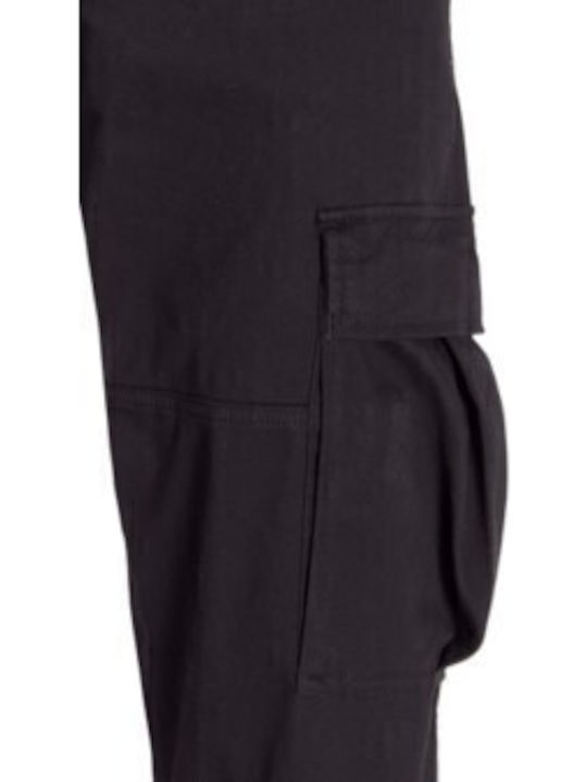 Jack & Jones Παιδικό Παντελόνι Cargo Υφασμάτινο Μαύρο