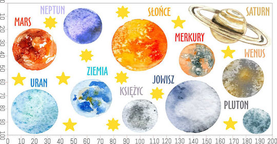 Decowalls Детска стикерна за стена Стена 100x200бр