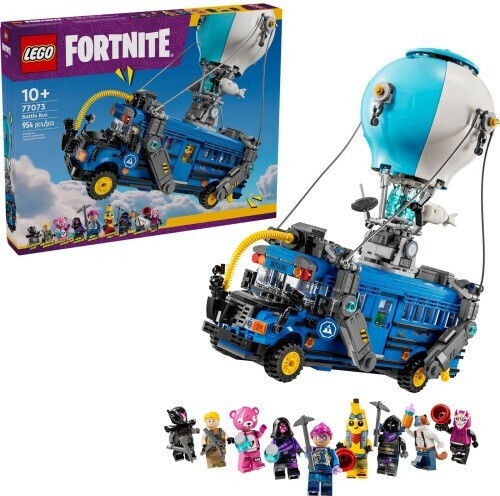 Lego Blocks Fortnite Battle Bus for 10+ Years 954pcs