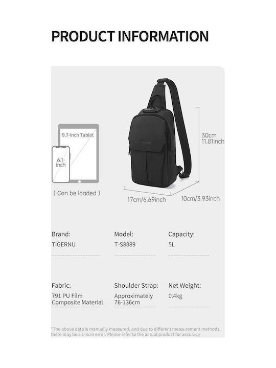 Men's Bag Sling Black