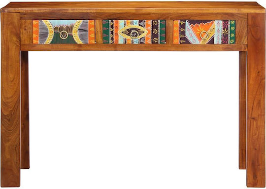 Конзолна маса Кафяв Д110xШ35xВ75cm