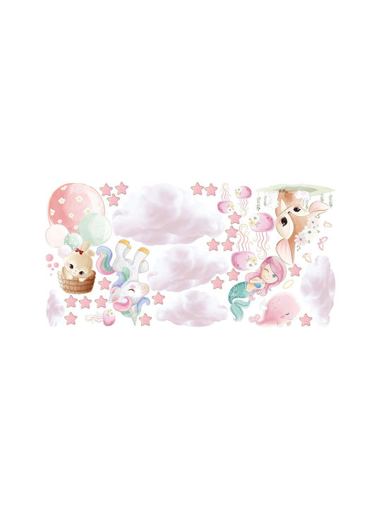 Decowalls Autocolant Decorativ pentru Copii Perete 100x200buc Decowalls Autocolant Decorativ pentru Copii Perete 100x200buc