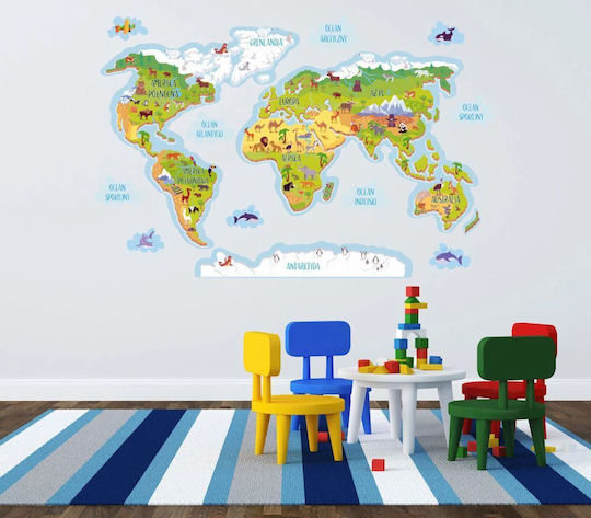 Decowalls Kinder Wandsticker Wand 60x120cm