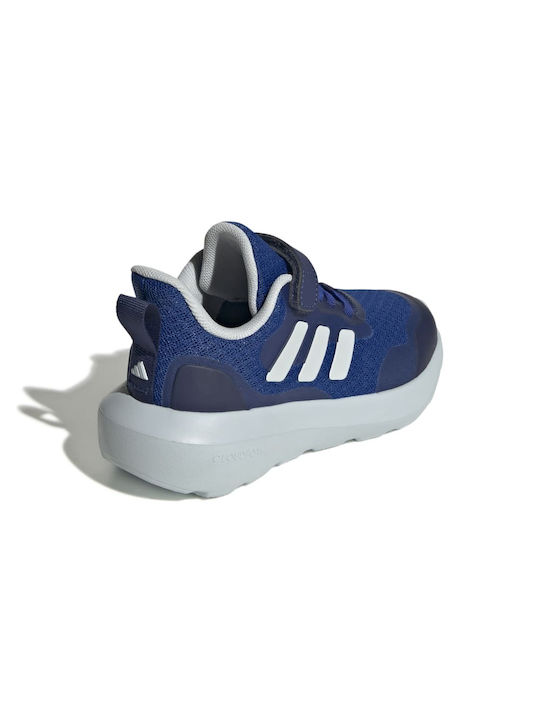 adidas Fortarun Kids Sports Shoes Running with Hoop & Loop Closure Blue