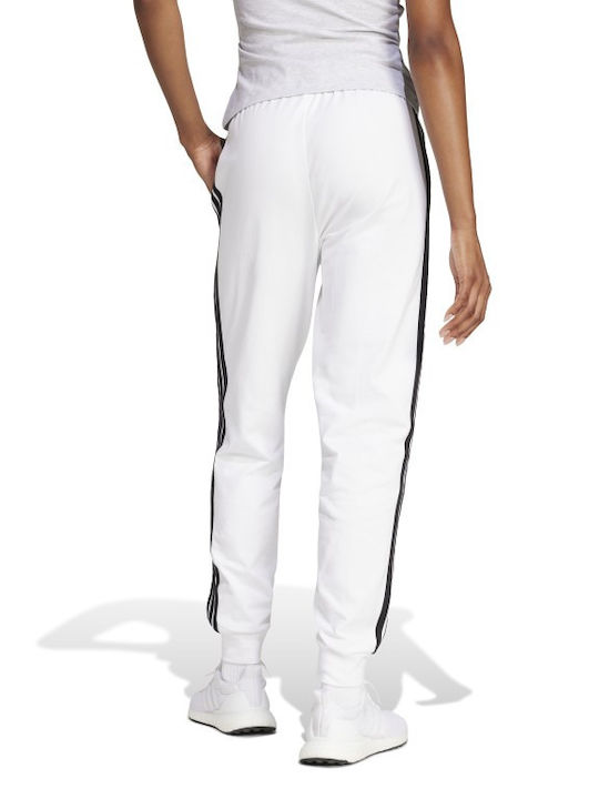 adidas Performance Essentials 3-stripes Jogger Pants White