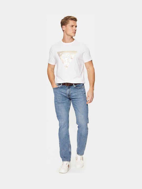 Men's Jeans Pants with Slim Fit Gray