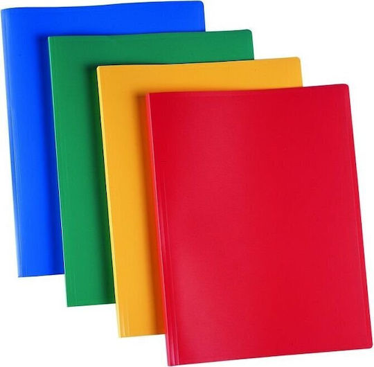 Logigraf Soft Elegant Folder 40 Transparent Pockets A4 4 Colors Blue