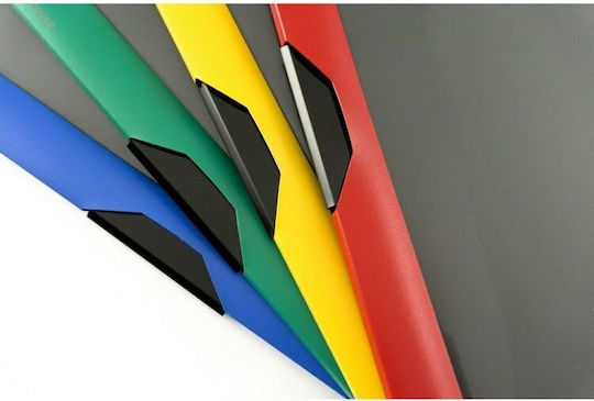 Logigraf Elegant Clipboard with Metal Clip A4 4 Colors Yellow-Black