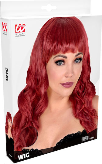 Bella Carnival Wig Straight Red