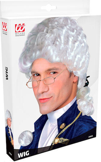 Carnival Wig Curly White