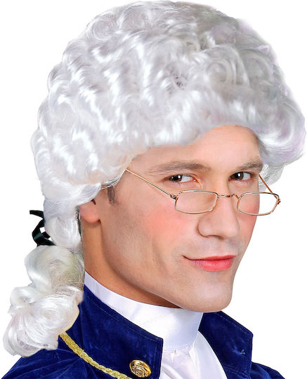 Carnival Wig Curly White