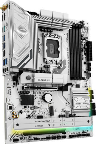ASRock B860 Steel Legend WIFI Mainboard ATX mit Intel 1851 Sockel
