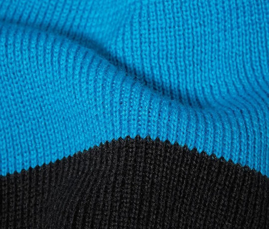 Beanie Unisex Σκούφος Πλεκτός σε Μπλε χρώμα