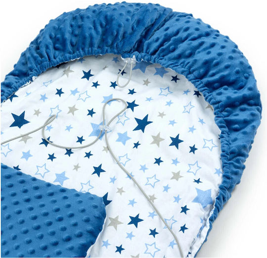 Jukki Stroller Footmuff with Velvet Lining 75x50cm Blue