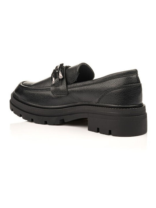 Hispaflex Women's Loafers in Black Color