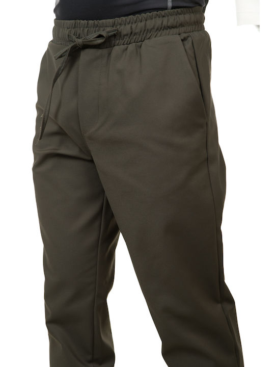 Mezzo Uomo Trousers Oil Green