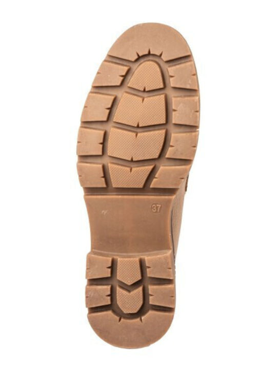 Damen Loafers in Beige Farbe