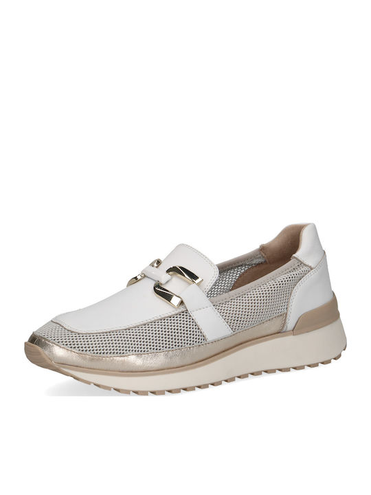 Women's Moccasins in White Color