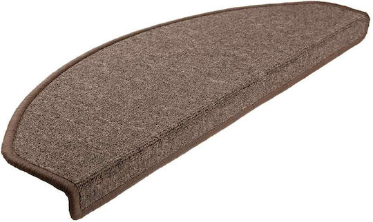 Stair Mats 30 Pieces Brown 65x24x4 Cm Brown 65 X 24 X 4 Cm