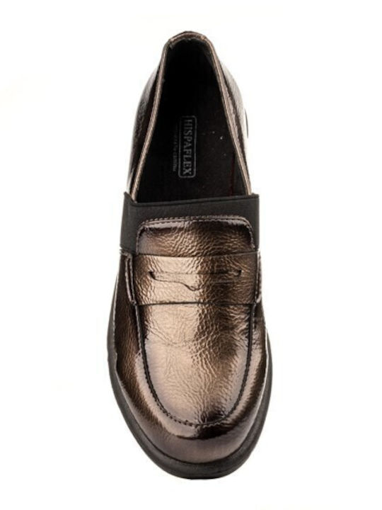 Дамски Loafers в Златист Цвят