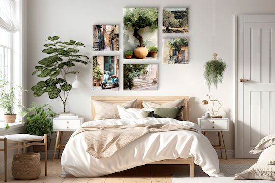 Gallery Image Set Italy Italy Sea Set of 6 Pieces 140x100